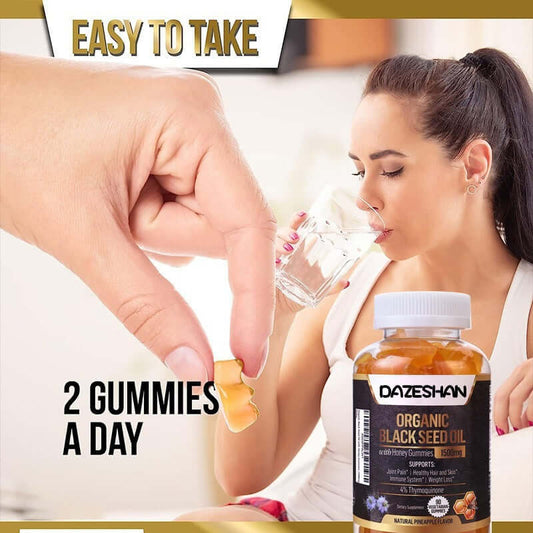 Black Seed Oil Honey Gummies – Daily Wellness in a Delicious Bite