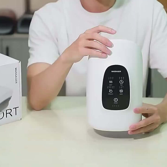 Electric Hand Massager – Heat & Air Compression Therapy